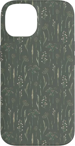 Vista 4 de Neutral Boho Dried Wildflower Meadow Botanical (Olive) Case for iPhone 17