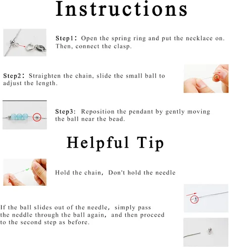Vista 7 de Dainty Pearl Sterling Silver Choker Necklace for Women, Best Friend Necklace With 3 White Pearls, April Birthstone Necklace