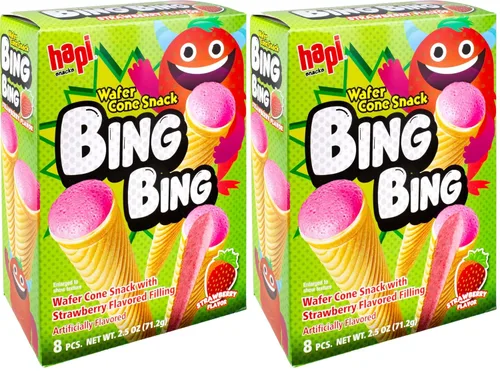 Vista 5 de Hapi Bing Bing - Bocadillo de helado de chocolate, 2.51 onzas