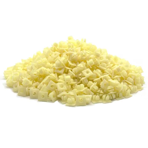 Vista 9 de BoltsandNuts Paquete de 4 tuercas para matrícula, tuercas de retención de nailon de 1/4 pulgadas para automóviles, camiones, SUV