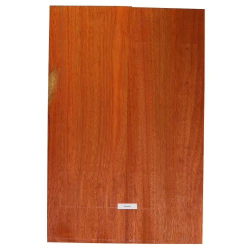 Vista 3 de Exotic Wood Zone África Padauk Guitarra Eléctrica/Bajo Musical Luthier Tonewood Cuerpo Blanks 21" x 14" x 2" - Sin pegar sin cepillar (2 piezas)