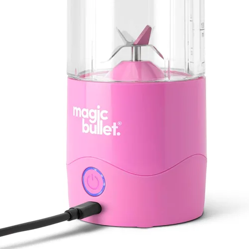 Vista 5 de magic bullet Licuadora portátil MBPB50100FP Rosa Flamingo