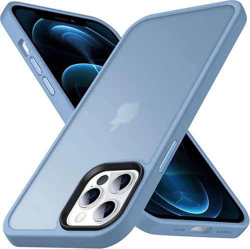 Vista 94 de Anqrp Funda diseñada para iPhone 11 azul [compatible con carga inalámbrica], [tacto sedoso] Funda delgada de silicona suave antiarañazos para iPhone