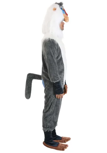 Vista 4 de Disfraz de Rafiki de El Rey León de Disney para hombre Multicolor
