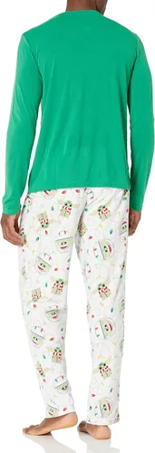 Vista 2 de STAR WARS Boys' 2-Piece Loose-fit Pajamas Set