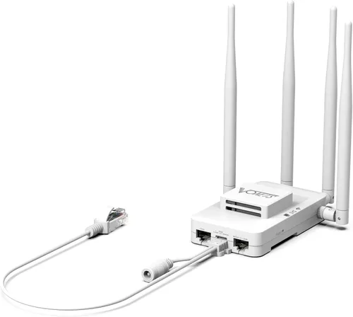 Vista 8 de VONETS Doble banda 2.4GHz/5GHz WiFi puente/enrutador/repetidor inalámbrico WiFi Ethernet convertido/cubierta de señal de punto de acceso, AC1200