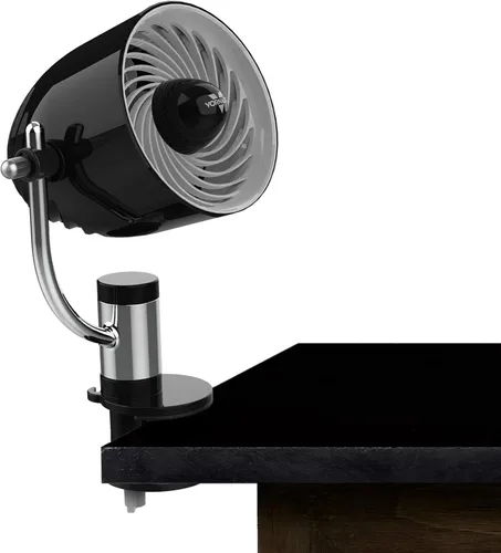 Vista 8 de Vornado PivotC - Ventilador de aire personal con clip y soporte multisuperficie, color negro