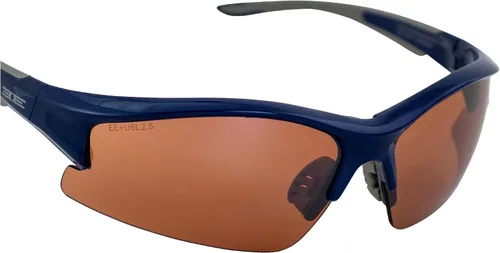 Vista 6 de Epoch Eyewear Brodie Golf - Gafas de sol deportivas con montura azulgris con lente ámbar