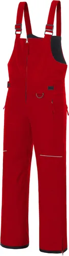 Vista 3 de CREATMO US Baberos de nieve para niños, pantalones de esquí impermeables con aislamiento para invierno
