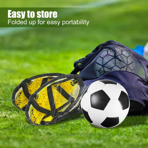 Vista 5 de Football Target Net, 16" Easy-to-Attach Soccer Goal Net, Soccer Target Goal for Shooting Training, Improves Accuracy, for Shooting Accuracy