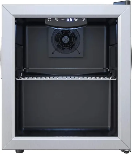 Vista 7 de EdgeStar BWC71 - Centro de bebidas Extreme Cool de 18 pulgadas de ancho con capacidad para 52 latas, acero inoxidable