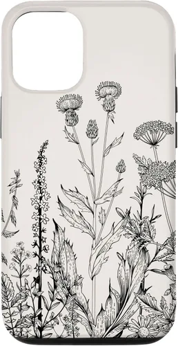 Vista 26 de iPhone 16 Cute Wildflowers Pattern Design Floral Case