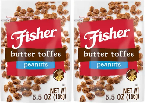 Vista 7 de Fisher Snack - Cacahuetes de caramelo de mantequilla, 5.5 onzas, sin colores ni sabores artificiales