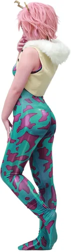 Vista 2 de C-ZOFEK US Ashido Mina Cosplay traje 3D estampado mono con tanque