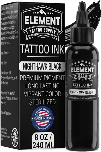 Vista 16 de Fuente del tatuaje del elemento tinta blanca del tatuaje de 4 onzas para el Blanco