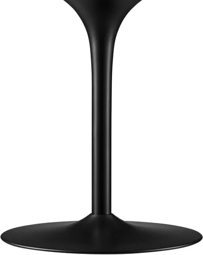 Vista 5 de Modway EEI-6313-WAL-BLK Pursuit - Mesa de comedor de 40 pulgadas, color negro nogal