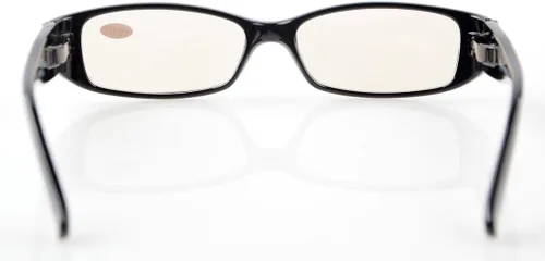 Vista 3 de Gafas de computadora con cristales para mujer, lentes de lectura con filtro de luz azul