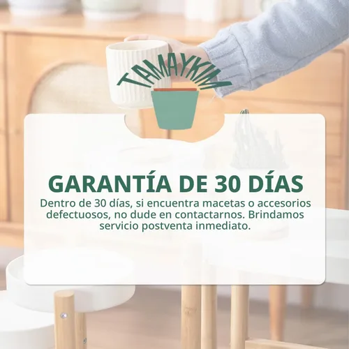 Vista 6 de Macetas de cerámica de 4 pulgadas, beige, juego de 4 Beige (4 pulgadas)