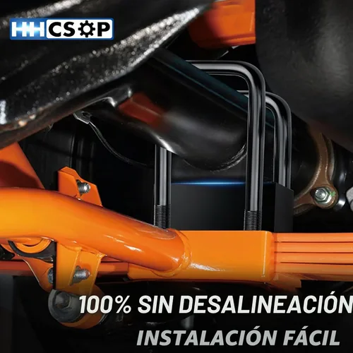 Vista 3 de Kit de bloque de elevación trasera de 2 pulgadas para Tacoma/Tundra, kits de elevación de nivelación trasera de 2 pulgadas compatibles con Toyota
