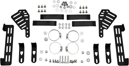 Vista 2 de TCT-MOTORPARTS Soporte de montaje para carenado Batwing, compatible con Harley Road King Softail Heritage FLST