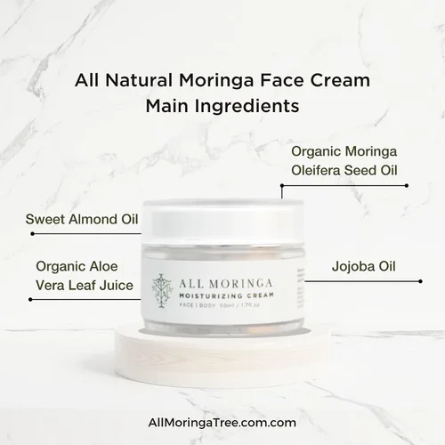 Vista 5 de Crema facial, nutritiva, hidratante e hidratante, ingredientes limpios, fórmula exclusiva para pieles sensibles, ligera, totalmente natural, sin