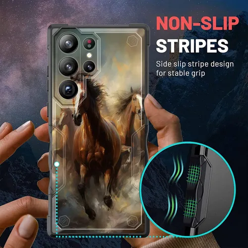 Vista 773 de Funda para Galaxy A14 5G, [Doble Capa][Protección contra Caídas de Grado Militar de 10 Pies] [Antideslizante] Funda Resistente a Prueba de Golpes