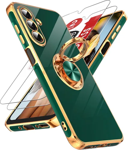 Vista 43 de LeYi Funda para iPhone XR: con Protector de Pantalla de Vidrio Templado [Paquete de 2] Soporte de Anillo Giratorio de 360°, Soporte Magnético