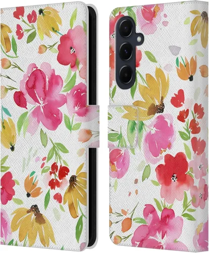 Vista 164 de Head Case Designs Officially Licensed Ninola Butterfly Nature Spring Floral Leather Wallet Case Compatible with Samsung Galaxy A07 4G