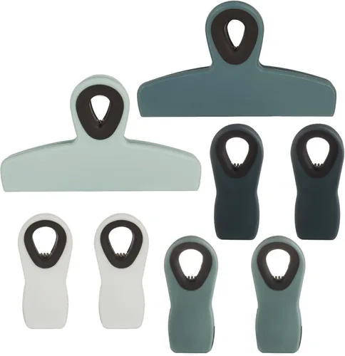 Vista 7 de Clips para pan, clips para bolsa, clips magnéticos, clips para chips, clips para bolsa, clips de alimentos para paquetes de alimentos, clip