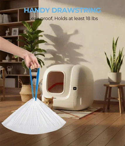 Vista 6 de 120 bolsas automáticas de arena para gatos que se adaptan a PURA MAX 2/MAX