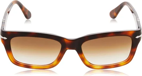 Vista 2 de Persol PO3301S - Gafas de sol rectangulares, HavanaVerde