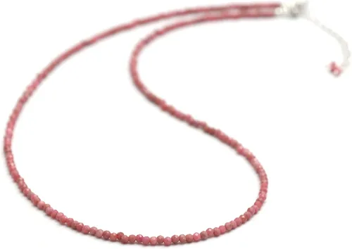 Vista 10 de Collar de Gargantilla de Piedras Preciosas Naturales con Cuentas, Cuentas Facetadas, Collar de Piedra Natal, Cristal de Sanación Energética, Regalo