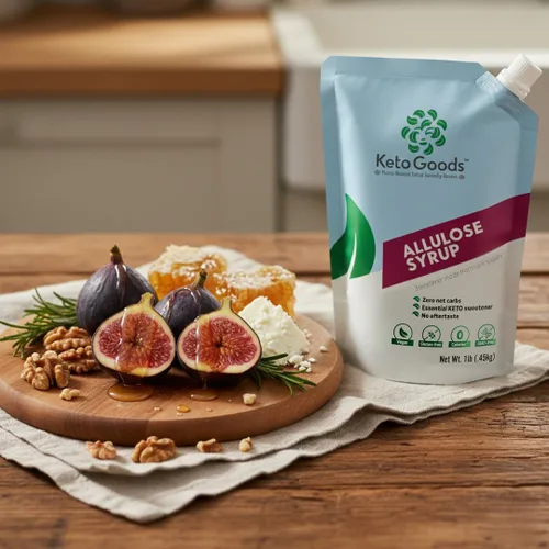 Vista 12 de Keto Goods Edulcorante de alulosa - Jarabe keto sin azúcar, cero calorías sin carbohidratos, alulosa líquida sin impacto glucémico, 16 onzas