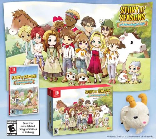 Vista 2 de Story of Seasons A Wonderful Life - Premium Edition - Nintendo Switch