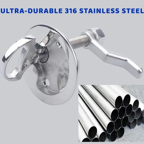 Vista 5 de MX Boat Cam Latch Marine Hatch Flush Pull Handle 316 Stainless Steel