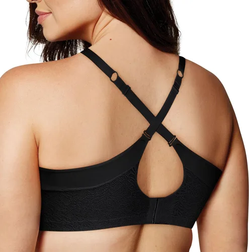 Vista 4 de Playtex Sujetador inalámbrico Secrets ComfortFlex sin varillas con cobertura completa, brasier convertible inalámbrico