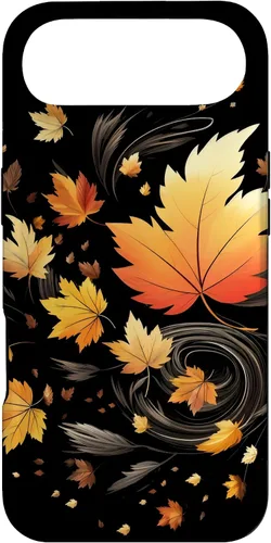 Vista 27 de Fall Season Autumn Leaves Thanksgiving Case for iPhone 17