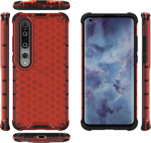 Vista 168 de Pzwoxukhov Funda compatible con Redmi A1, compatible con Redmi A2 Honeycomb Anti-caída Absorción de Golpes Negro