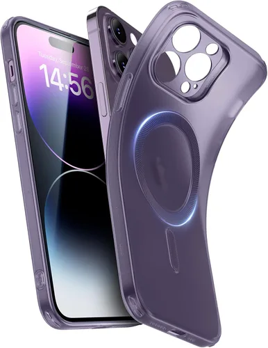 Vista 19 de ESR Funda para iPhone 13 Pro, Compatible con MagSafe, Protección de Grado Militar, Resiste el Amarillamiento y los Arañazos, Funda Magnética