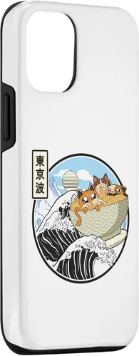 Vista 3 de Funda estética Kawaii Anime Anime Kawaii para iPhone 14 Fideos Ramen