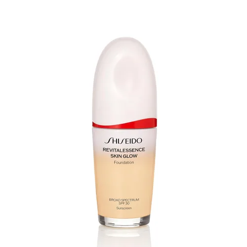 Vista 7 de Shiseido RevitalEssence Skin Glow Foundation SPF 30 - Buildable, Medium Coverage - 24-HR Hydration & 12-HR Wear - Transfer, Crease & Fade Resistant