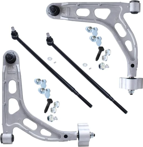 Vista 126 de Detroit Axle - 4 piezas de brazos de control traseros para Ford C-Max, Focus, Mazda 3 5, Volvo C30, C70, S40, V50, 4 brazos de control superiores e