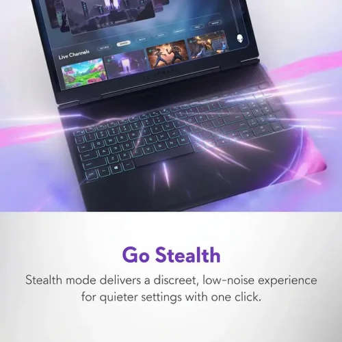 Vista 5 de Alienware Ordenador portátil para juegos Aurora 16X, Intel Ultra 9 290HX