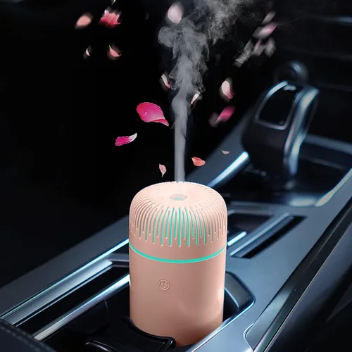 Vista 10 de Difusor de coche humidificador USB aromaterapia aceite esencial ambientador USB niebla fría mini difusor portátil para coche, hogar, oficina, Negro