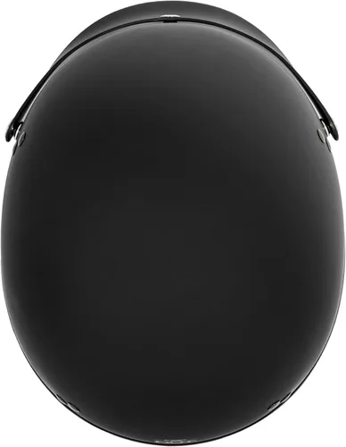Vista 5 de VCAN Cruiser - Casco de motocicleta de media cara con visera abatible, pico extraíble y hebilla de liberación rápida