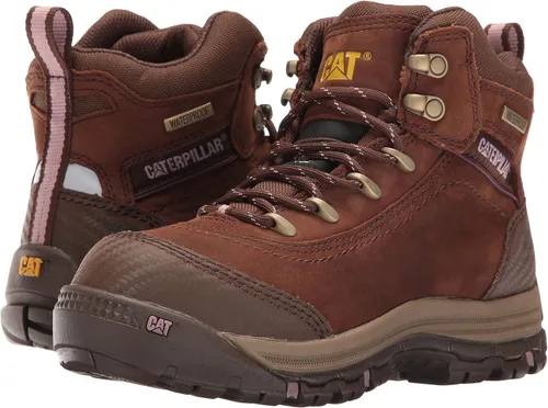 Vista 7 de CAT Women's Ally 6" Waterproof Comp Toe Industrial and Construction Shoe Boot