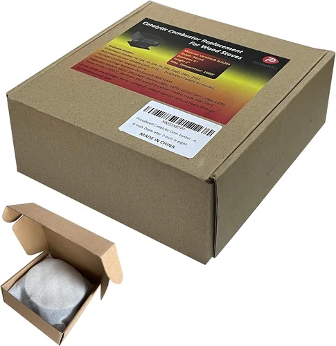 Vista 7 de Protalwell Combustor catalítico para estufa de leña, reemplazo de combustión catalítica de cerámica redonda de 6 pulgadas para estufas de leña