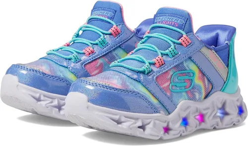 Vista 4 de Skechers Luces Galaxy para niñas Tie Dye Takeo