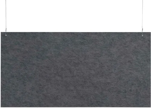 Vista 10 de Versare Baffles acústicos colgantes SoundSorb Material de amortiguación de sonido Colgado de techo Diseño moderno Paneles SoundSorb beige