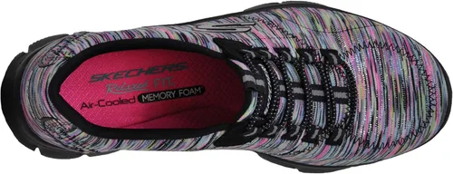 Vista 5 de Skechers Women 's Empire Juego en bungee Slip On Sneaker negro